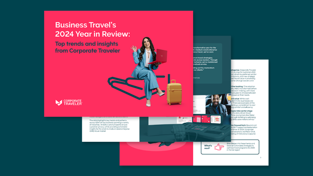 Corporate Traveler 2024 Year in Review report 